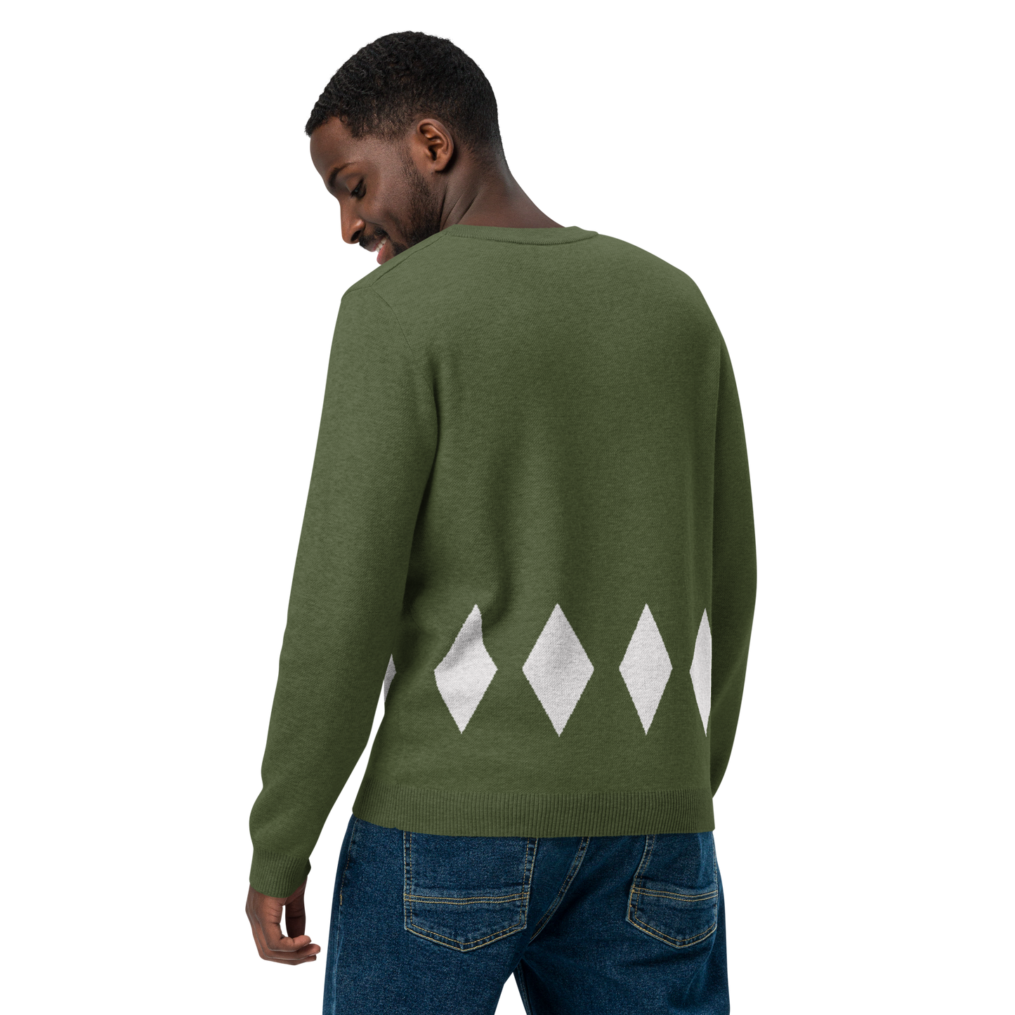 Kisuke Jacquard Knitted Unisex Anime Crewneck Sweater