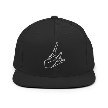 Fox Devil Embroidered Unisex Anime Snap Back Hat