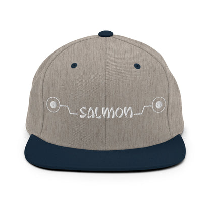 Inumaki 'Salmon' Cursed Speech Embroidered Unisex Anime Snap Back Hat