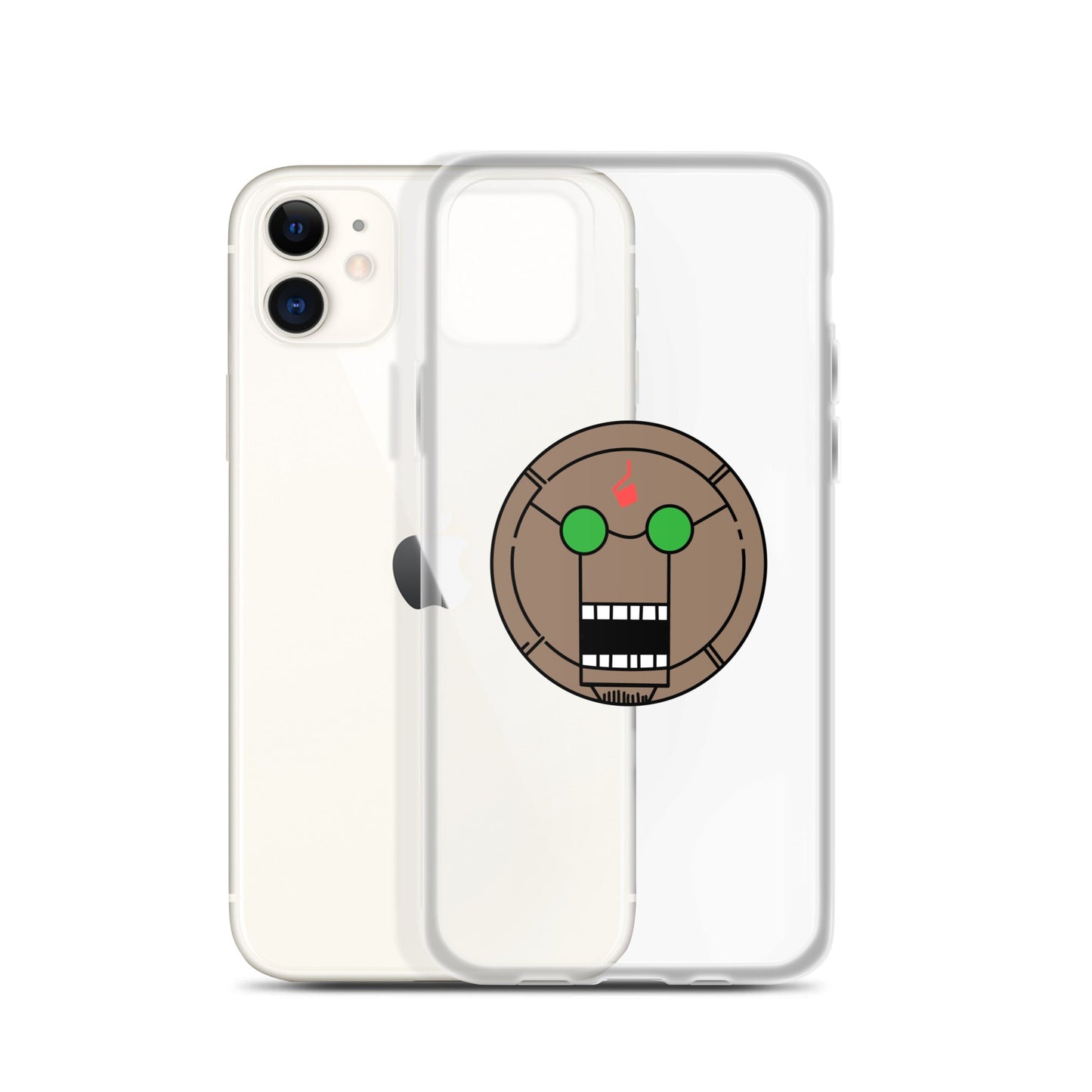 Mechamaru Communication Puppet Clear Anime Case for iPhone®