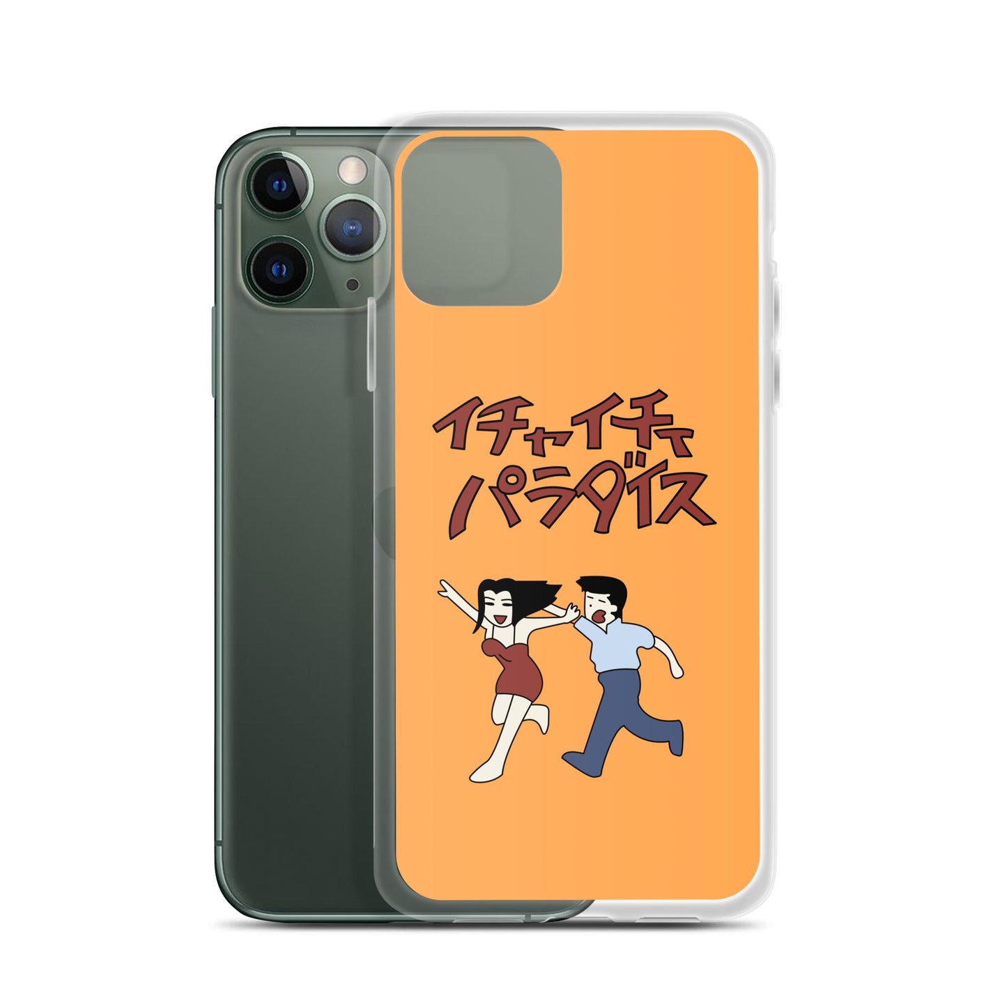 Make-out Paradise Jiraiya's Clear Anime Case for iPhone®