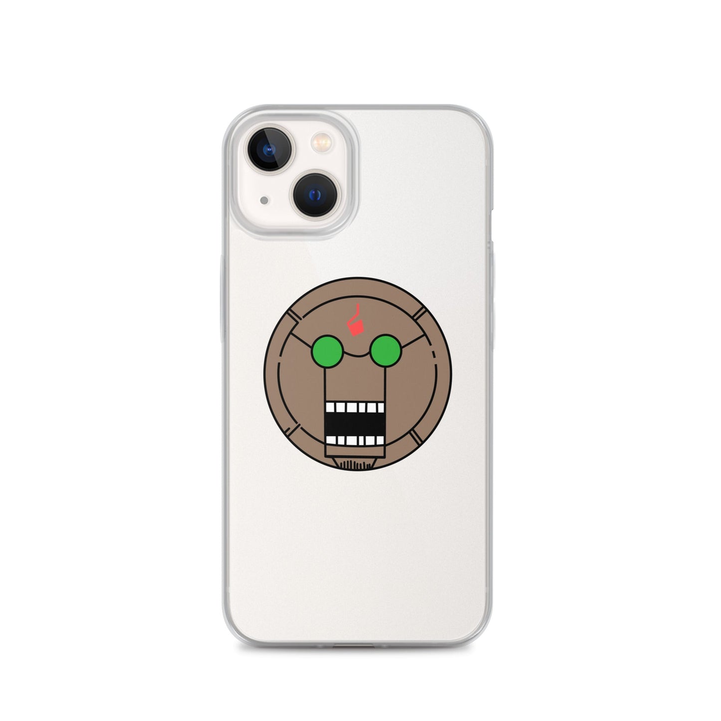 Mechamaru Communication Puppet Clear Anime Case for iPhone®