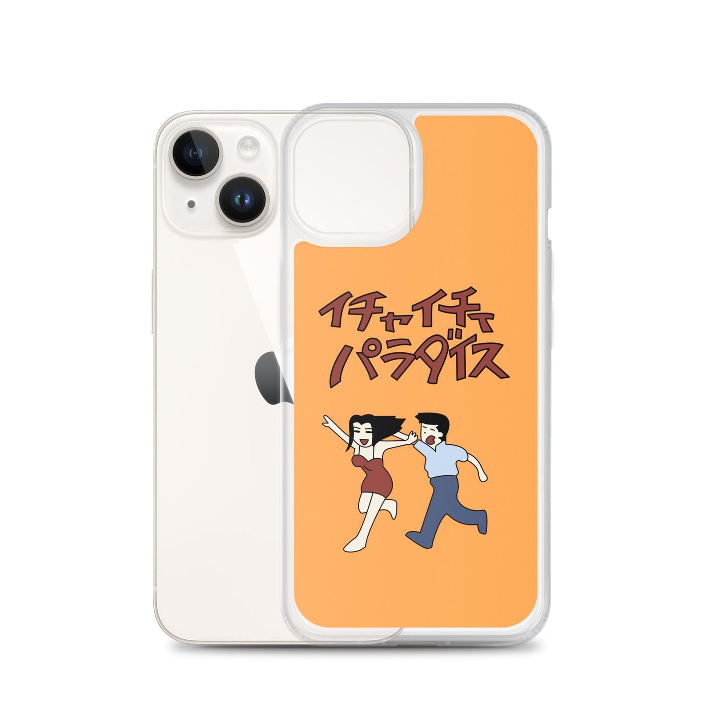 Make-out Paradise Jiraiya's Clear Anime Case for iPhone®