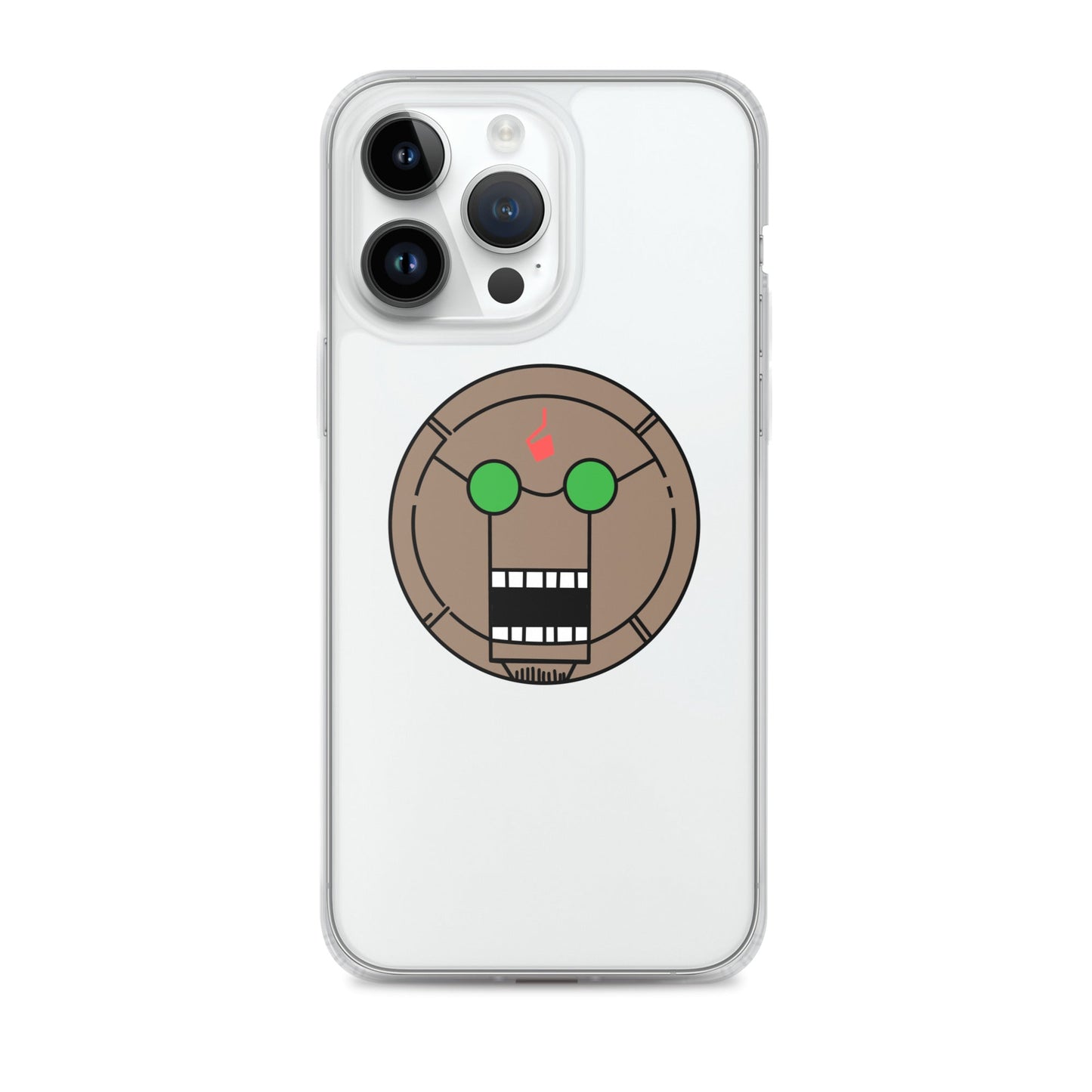 Mechamaru Communication Puppet Clear Anime Case for iPhone®