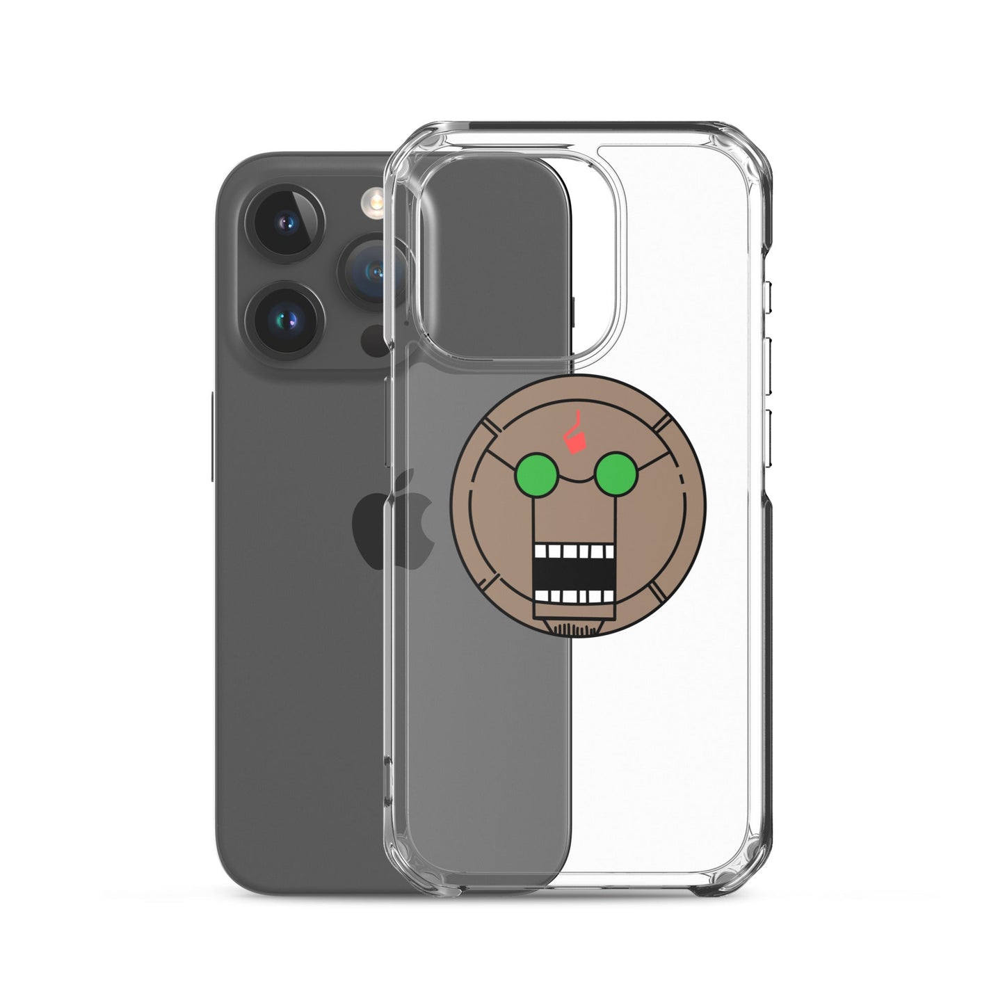 Mechamaru Communication Puppet Clear Anime Case for iPhone®