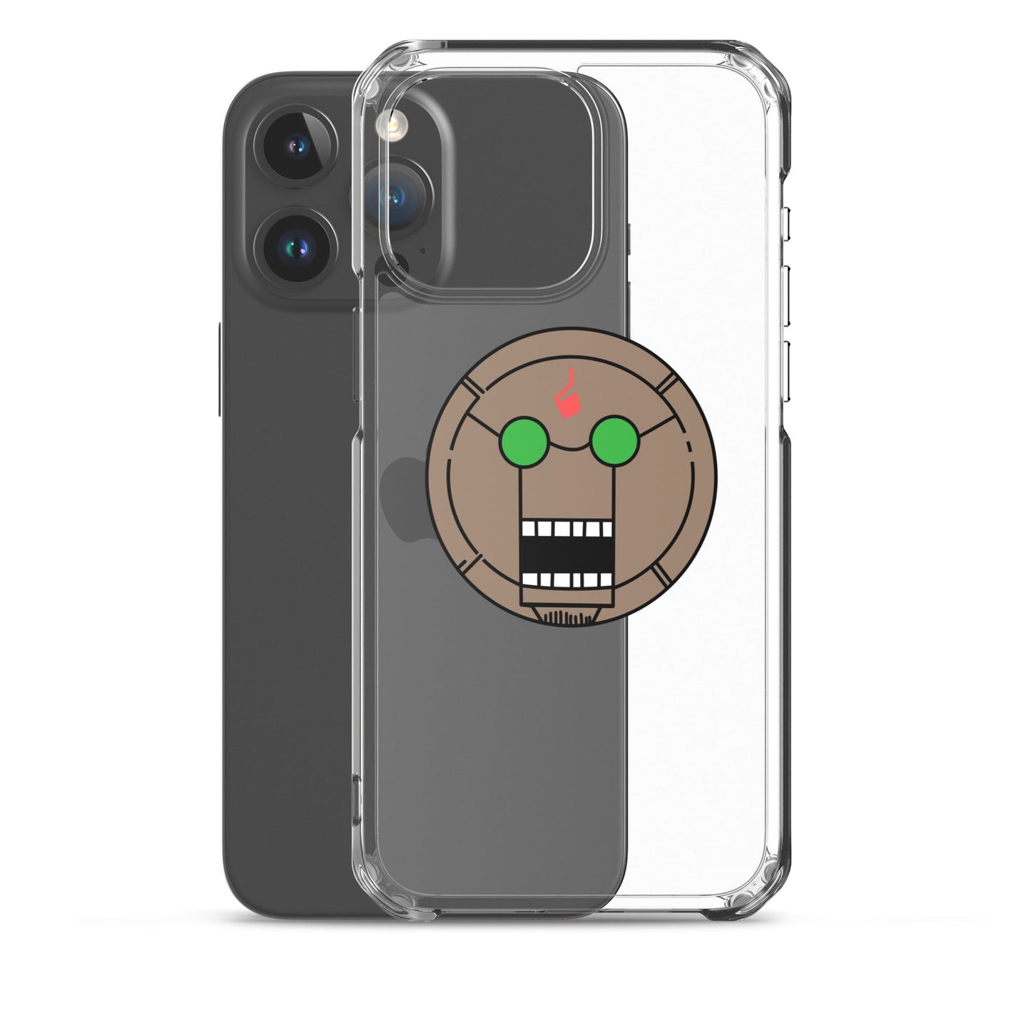 Mechamaru Communication Puppet Clear Anime Case for iPhone®