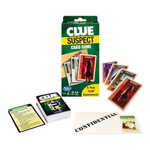 Clue Suspect-Kartenspiel durch Winning Moves