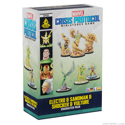 Marvel Crisis Protocol: Electro & Sandman & Shocker & Vulture