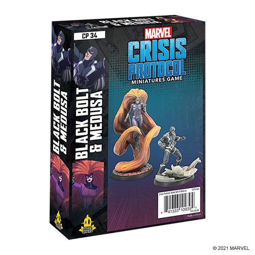 Marvel Crisis Protocol: Black Bolt and Medusa