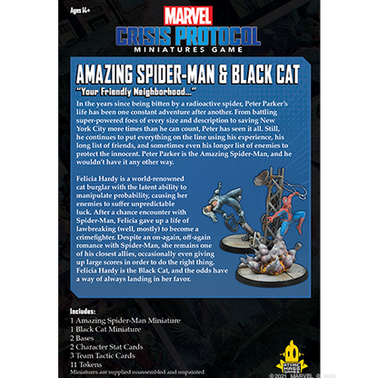 Marvel Crisis Protocol: Amazing Spider-Man and Black Cat