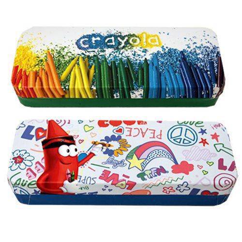 Crayola Pencil Holder Tin Box - Set of 2