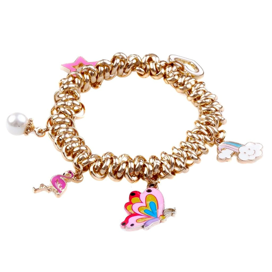 Charm-ed and Chain Bracelet