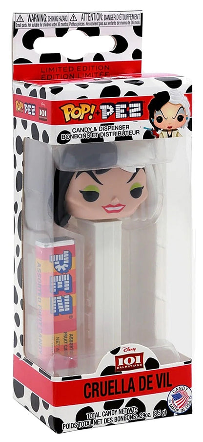 POP! PEZ: Disney (101 Dalmatians), Cruella De Vil (WHT)