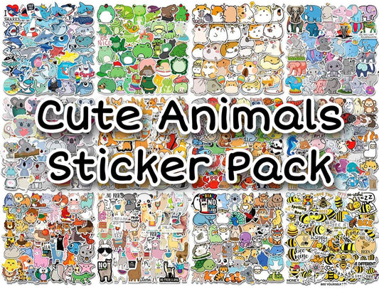 Cute Animals Sticker Pack