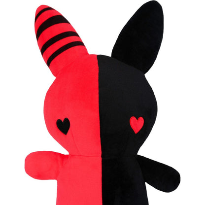 Bunny Plush Backpack 20" (RED/BLACK)