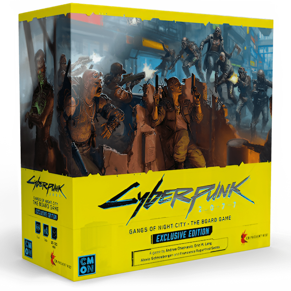 Cyberpunk 2077: Gangs of Night City Edgerunner Pledge - Kickstarter Exclusive