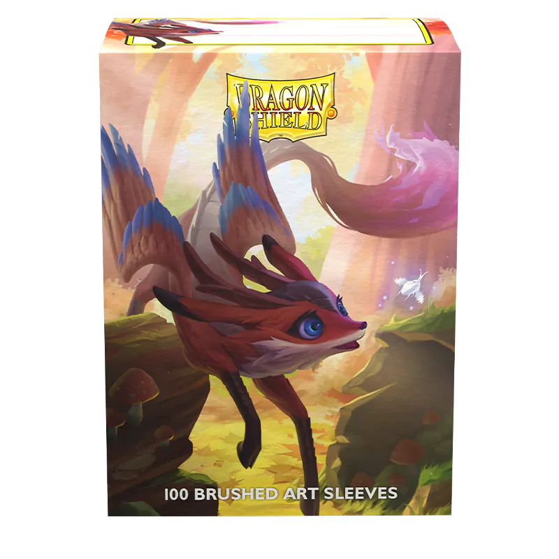 Dragon Shield: Standard 100ct Brushed Art Sleeves - The Fawnix