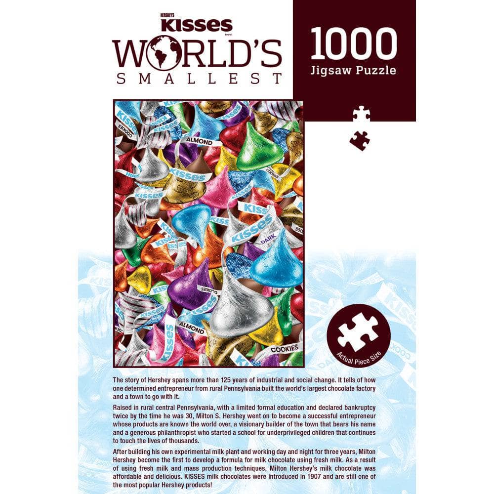 World's Smallest - Hershey's Kisses 1000 Piece Jigsaw Puzzle