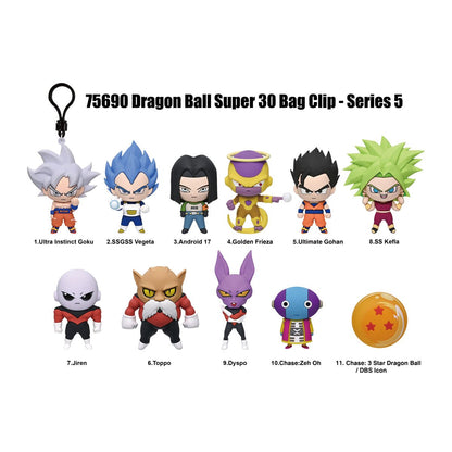 Dragon Ball Super Series 5 3D Foam Bag Clip Blind Bag