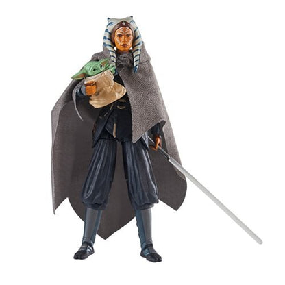 Star Wars The Vintage Collection Deluxe Ahsoka Tano and Grogu 3 3/4-Inch Action Figures - Exclusive