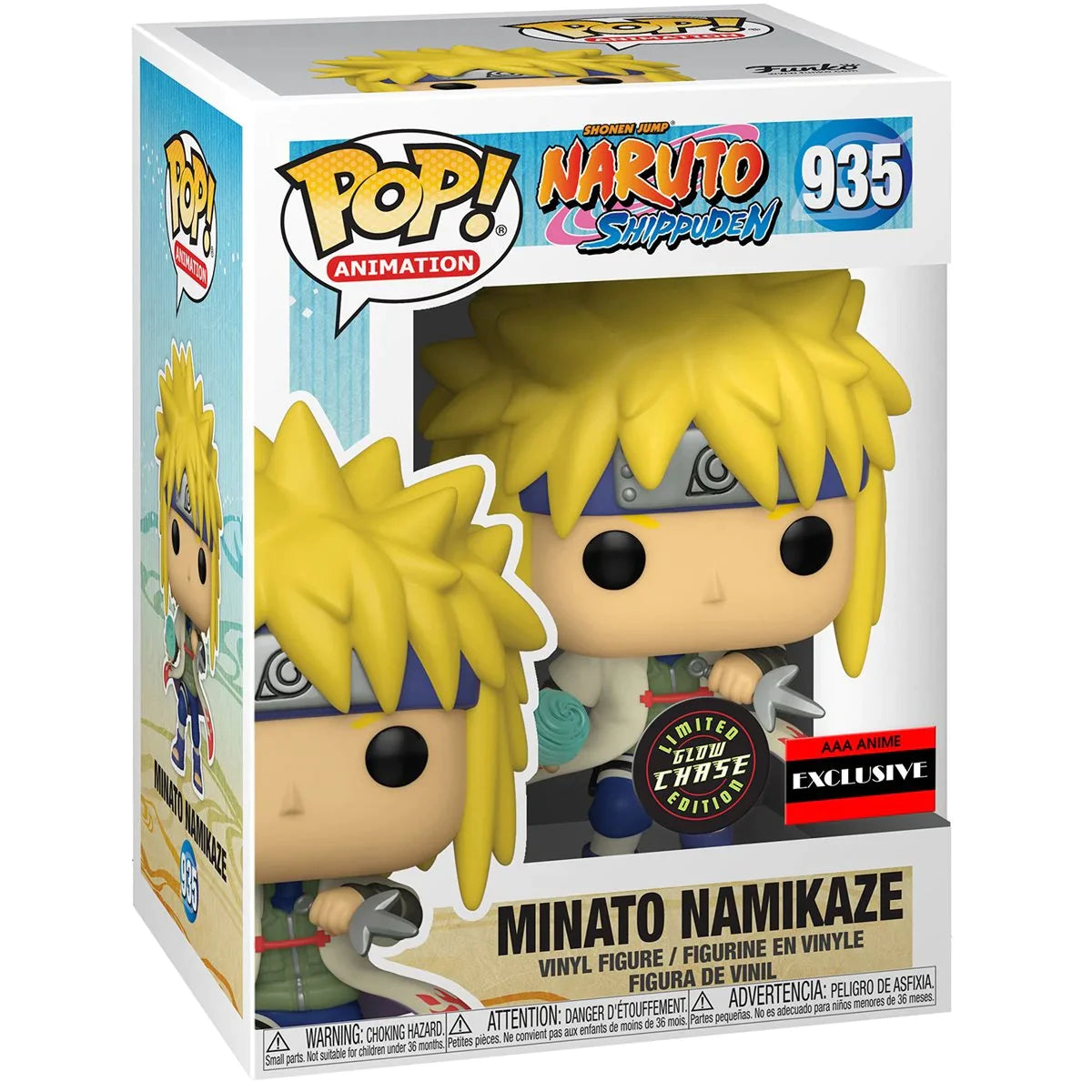 Funko Pop! Naruto Shippuden: Minato Namikaze Rasengan - AAA Anime Exclusive