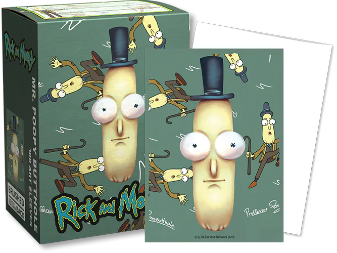 Dragon Shield: Standard 100ct Art Sleeves - Mr. Poopy Butthole