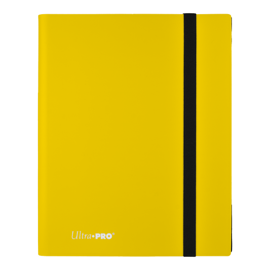 Ultra PRO: 9-Pocket PRO-Binder - Eclipse (Lemon Yellow)