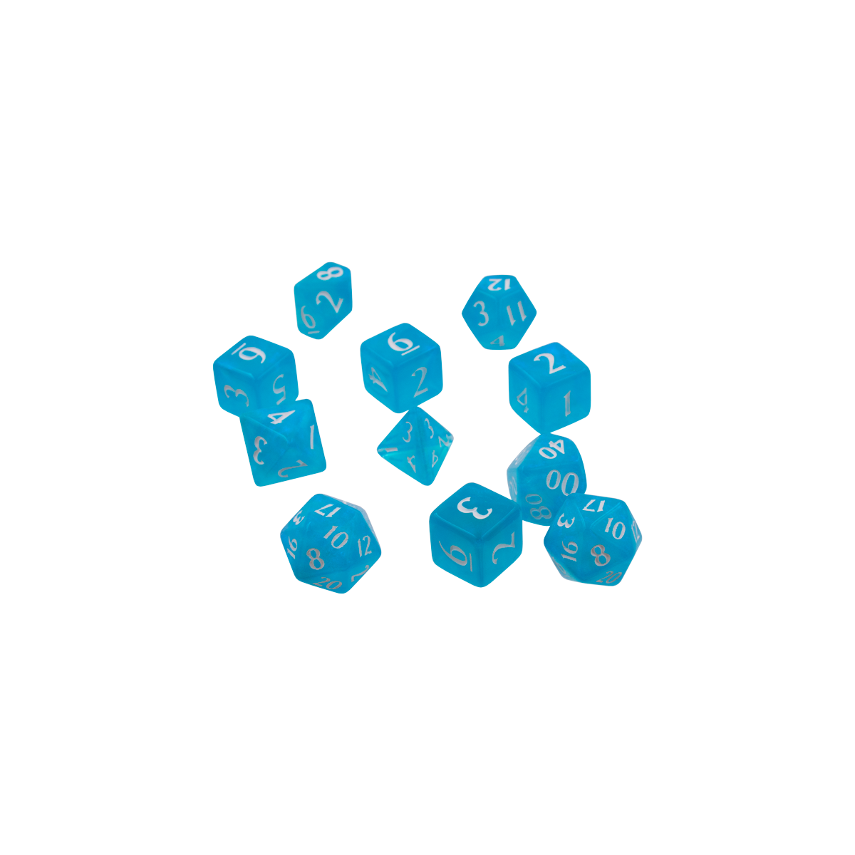 Ultra PRO: 11-Dice Set - Eclipse (Sky Blue)