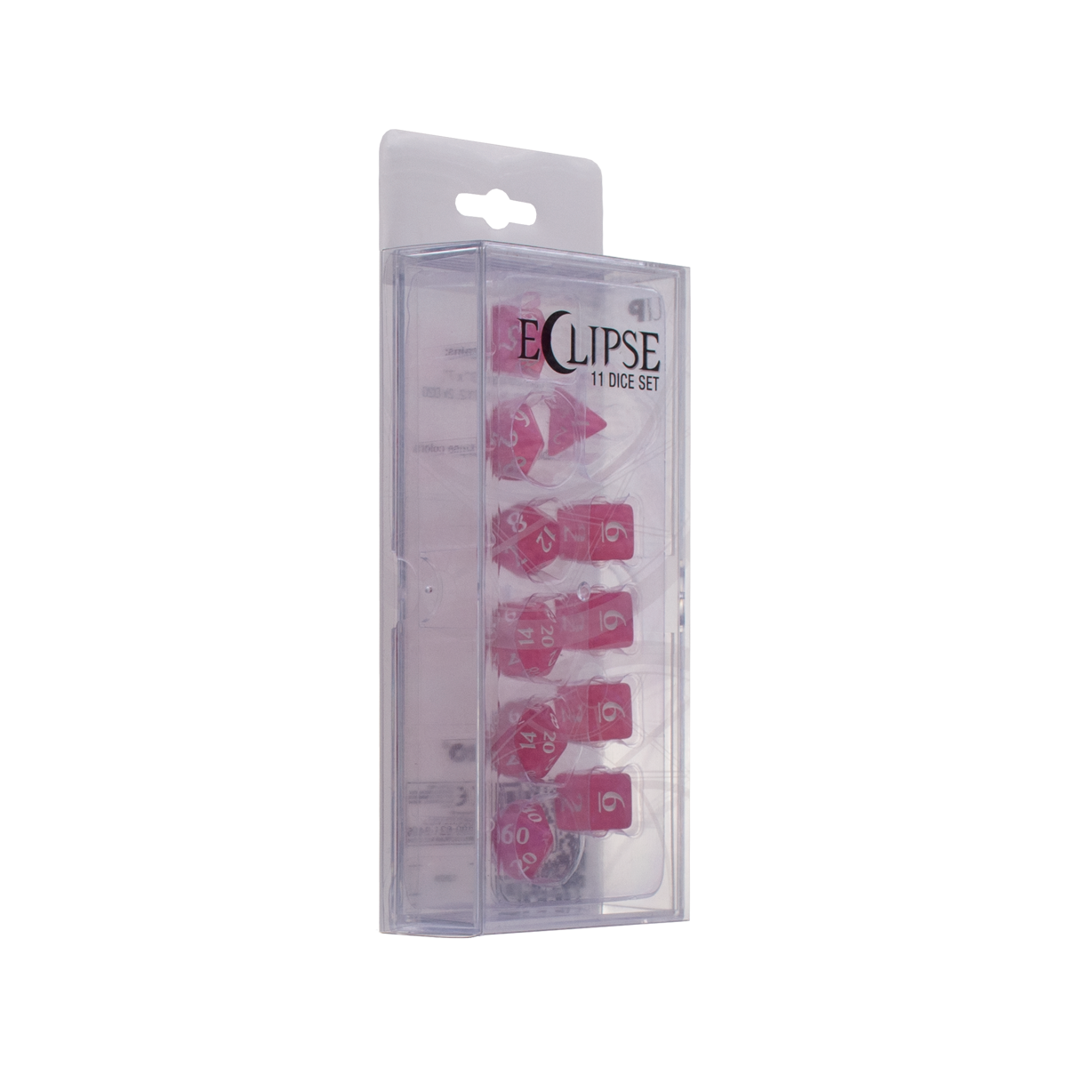 Ultra PRO: 11-Dice Set - Eclipse (Hot Pink)