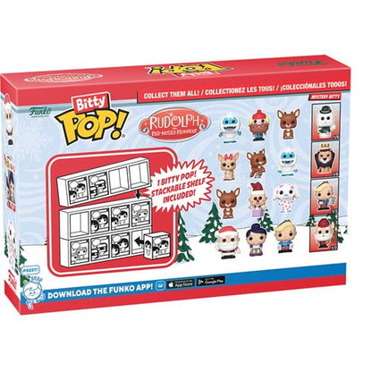 Funko Rudolph the Red-Nosed Reindeer Bitty Pop! Mini-Figure 4-Pack - Select Set(s)