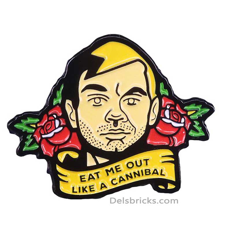 Jeffrey Dahmer Cannibal Enamel Pins