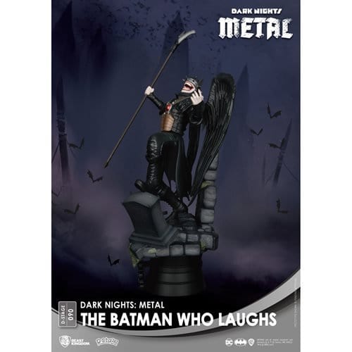 Beast Kingdom Dark Knights: Metal Batman Who Laughs DS-090 D-Stage 6-Inch Statue