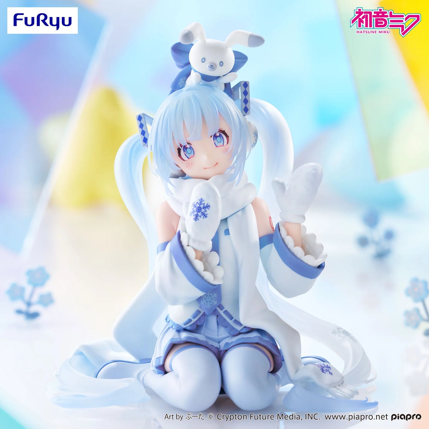 Hatsune Miku SNOW MIKU Sky Town 10th Anniversary Noodle Stopper Figure - Official FuRyu