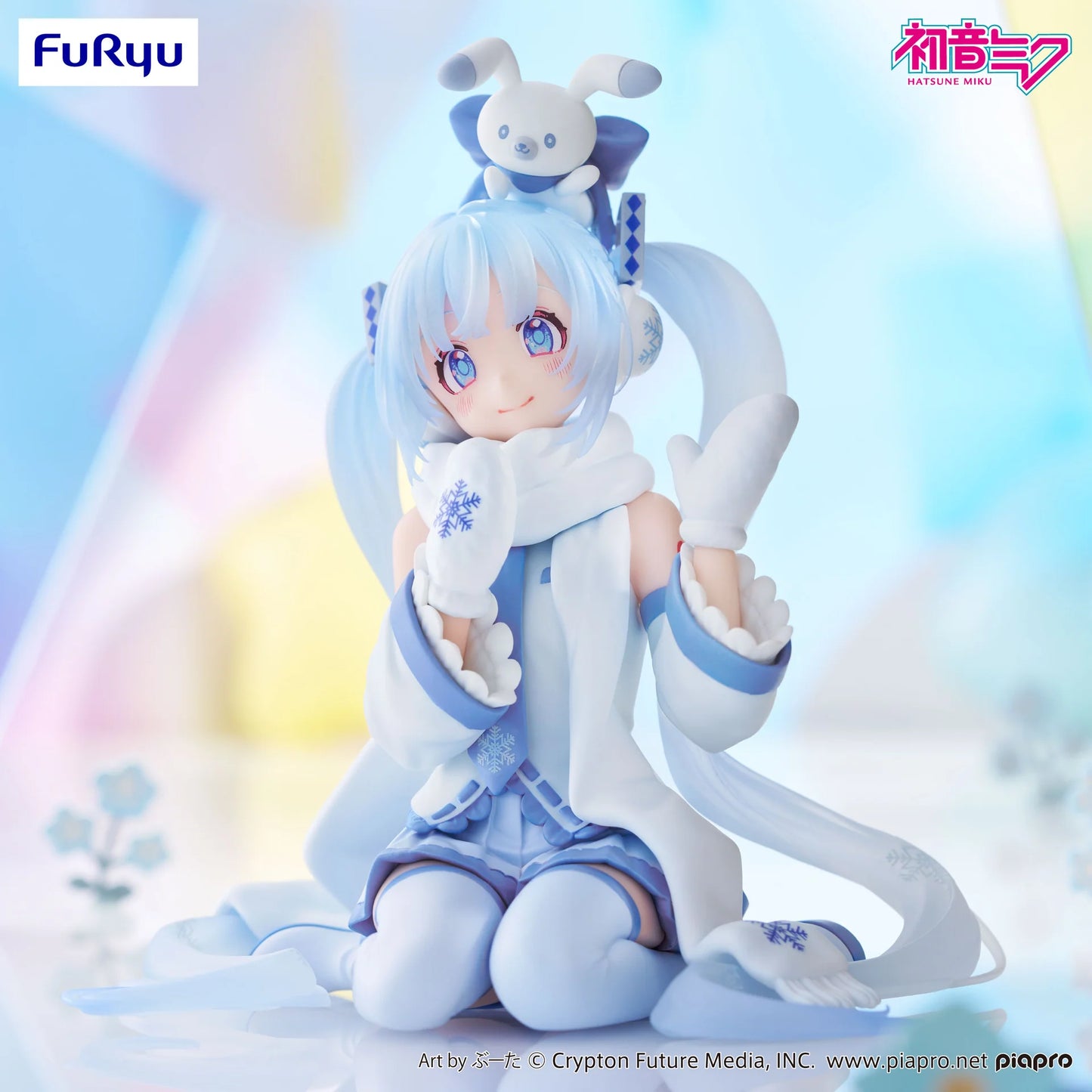 Hatsune Miku SNOW MIKU Sky Town 10th Anniversary Noodle Stopper Figure - Official FuRyu