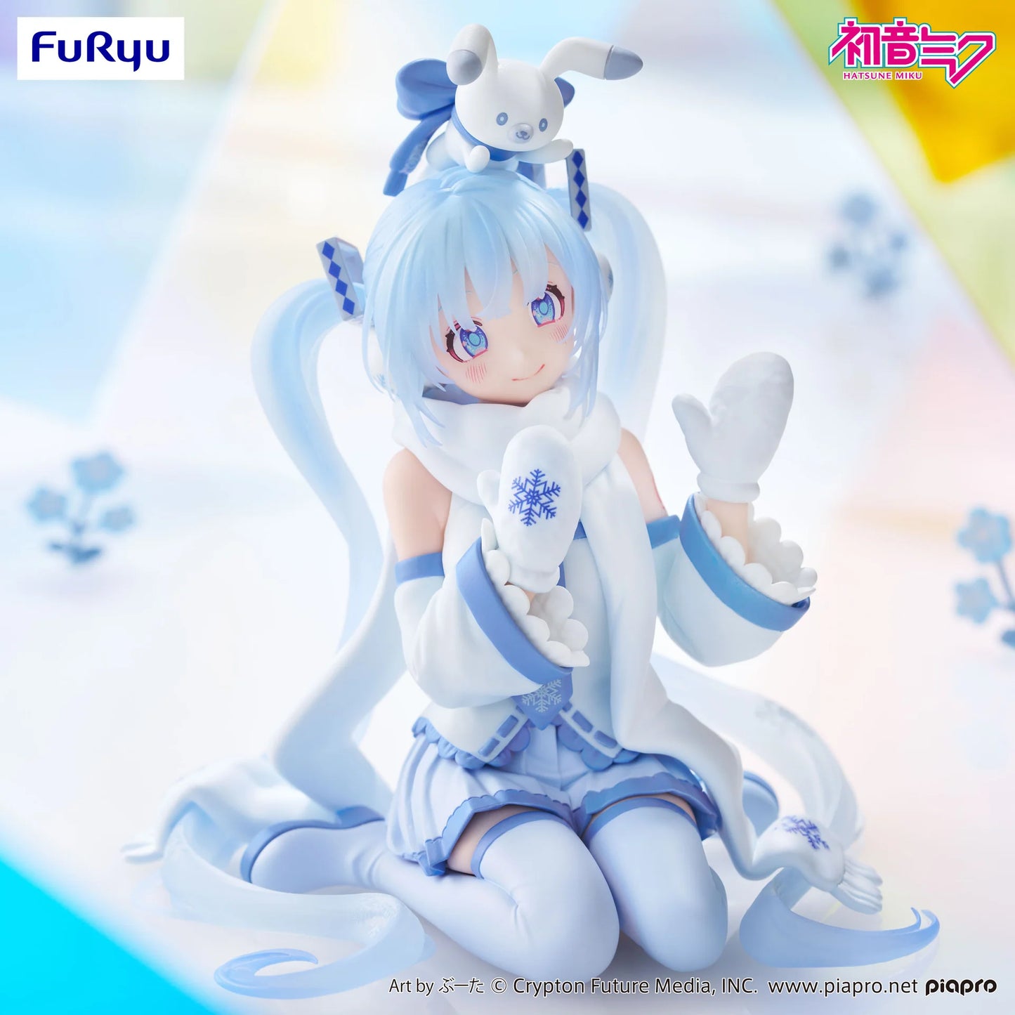Hatsune Miku SNOW MIKU Sky Town 10th Anniversary Noodle Stopper Figure - Official FuRyu