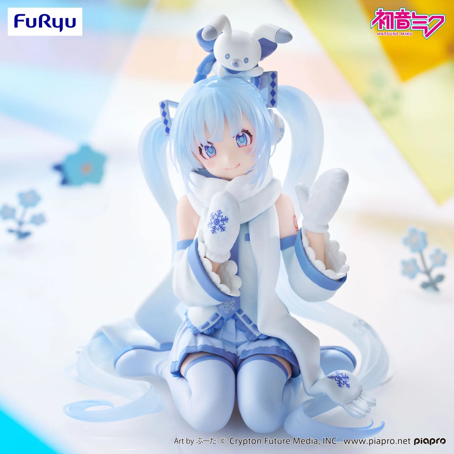Hatsune Miku SNOW MIKU Sky Town 10th Anniversary Noodle Stopper Figure - Official FuRyu