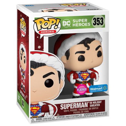 POP! Heroes: 353 Superman in Holiday Sweater (FL) Exclusive