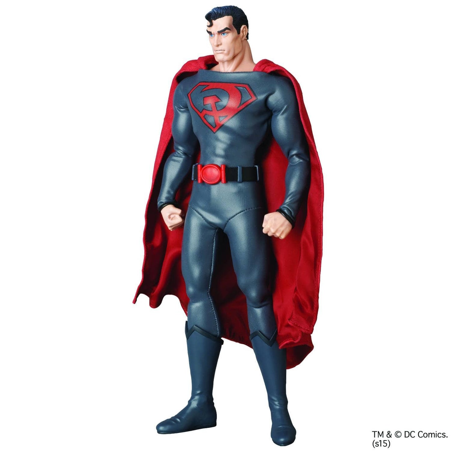 Medicom DC Superman Red Son Version RAH PX Real Action Figure