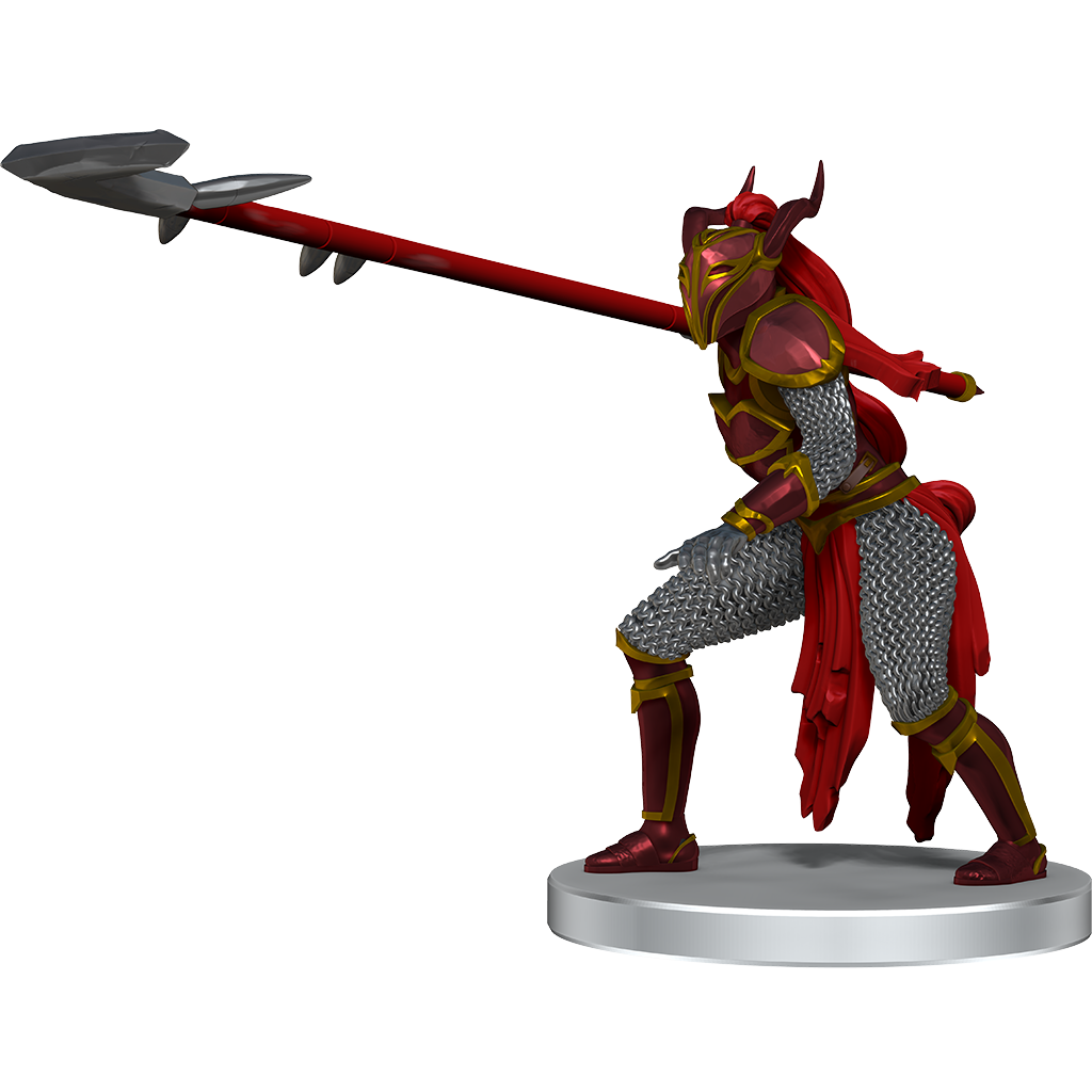 D&D: Icons of the Realms - Set 25 Dragonlance Red Ruin & Red Dragonnel