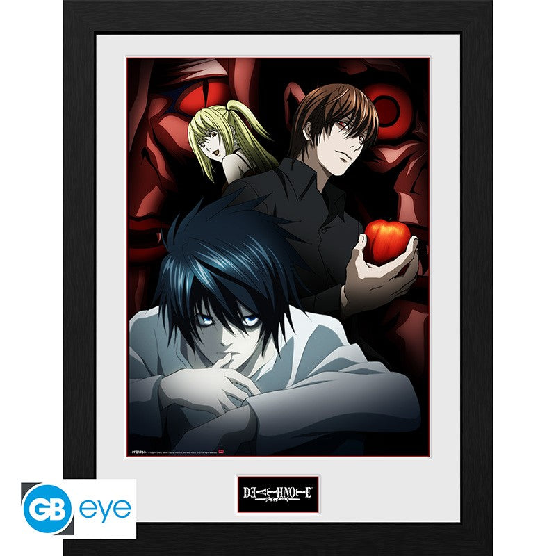 DEATH NOTE Framed print Light L and Misa