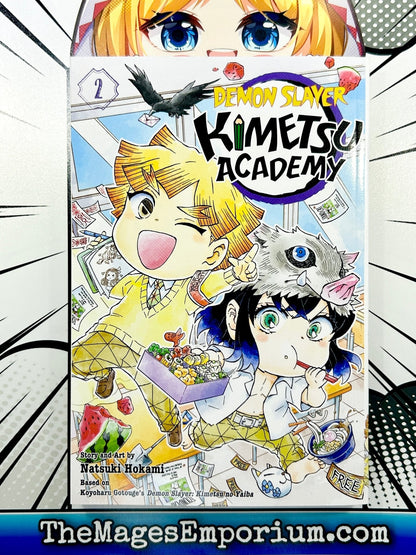 Demon Slayer Kimetsu Academy Vol 2 BRAND NEW RELEASE