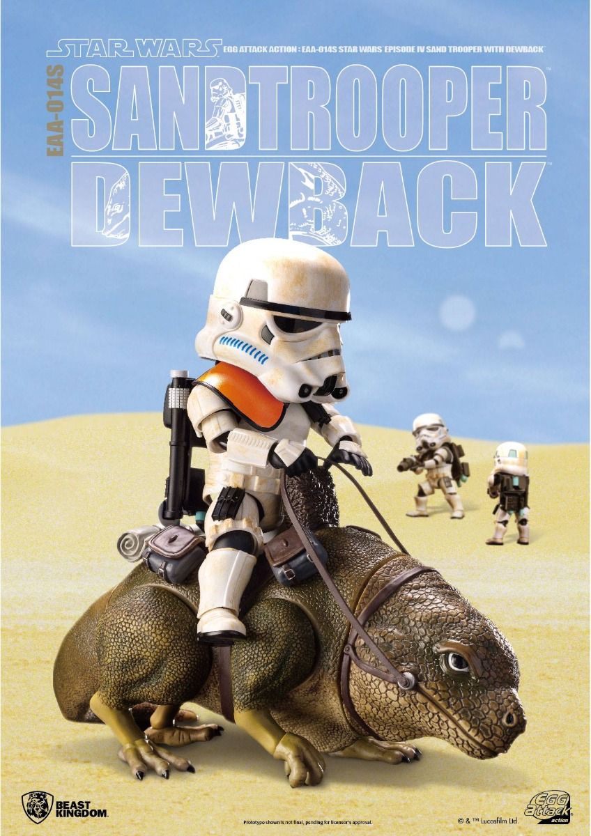 Star Wars: A New Hope, Dewback & Imperial Sandtrooper