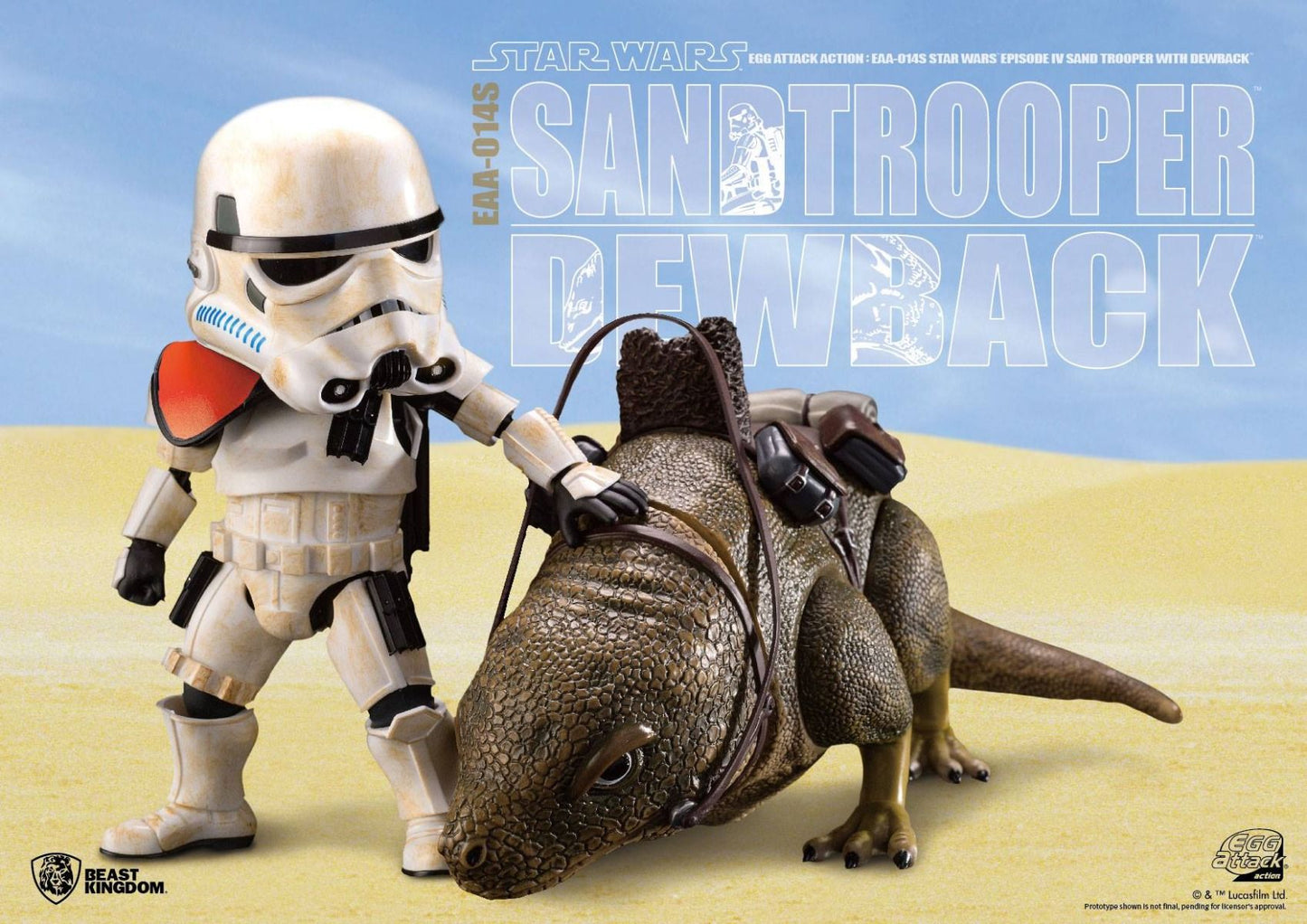 Star Wars: A New Hope, Dewback & Imperial Sandtrooper