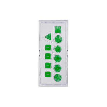 Ultra PRO: 11-Dice Set - Eclipse (Lime Green)