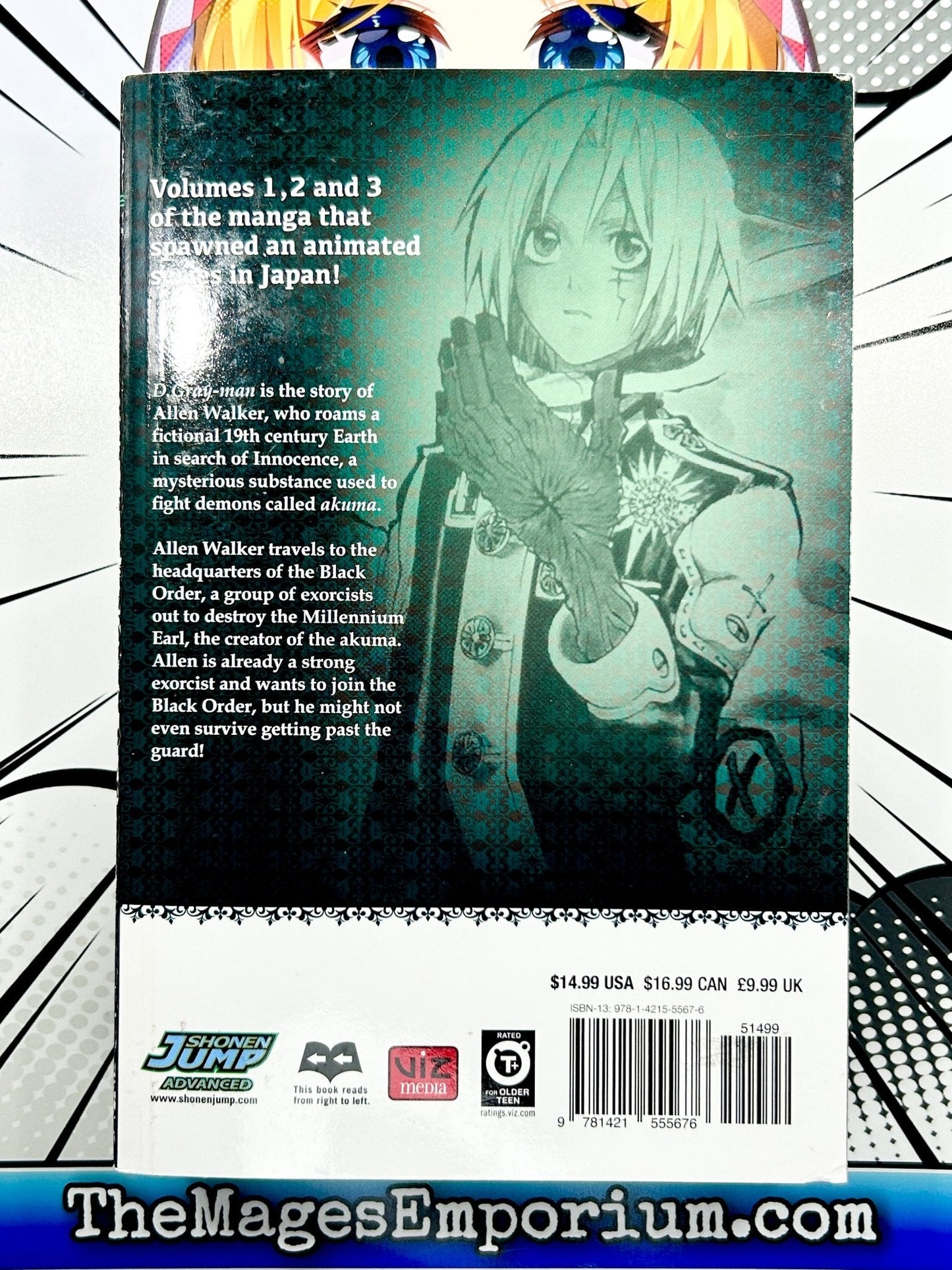 D.Gray-Man Vol 1-3 Omnibus