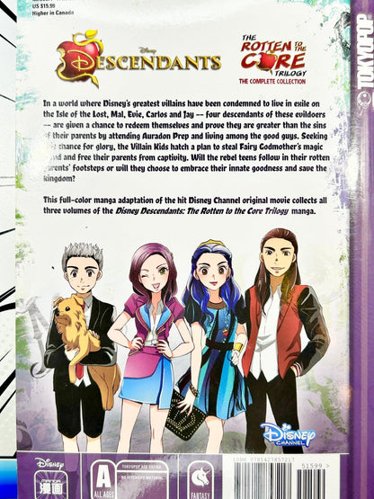 Disney Descendants The Rotten To The Core Trilogy The Complete Collection