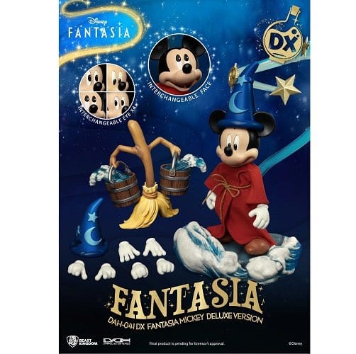 Beast Kingdom Disney Fantasia DAH-041DX Dynamic 8-Ction Mickey Deluxe Version
