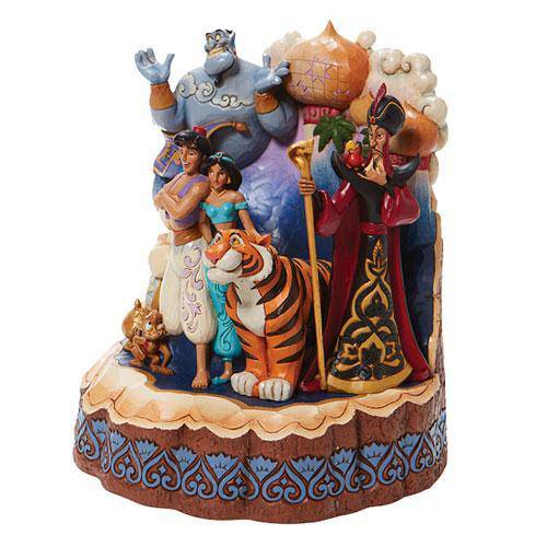 Enesco Disney Traditions Carved by Heart Aladdin „A Wondrous Place“ von Jim Shore Statue 