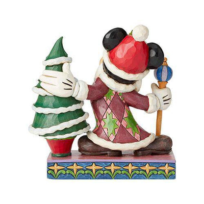 Enesco Disney Traditions Mickey Weihnachtsmann „Jolly Ol' St. Mick“ von Jim Shore 