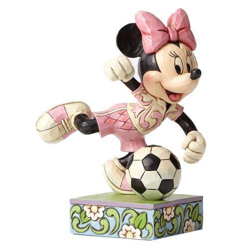Enesco Disney Traditions Minnie Mouse Fußballtor-Statue